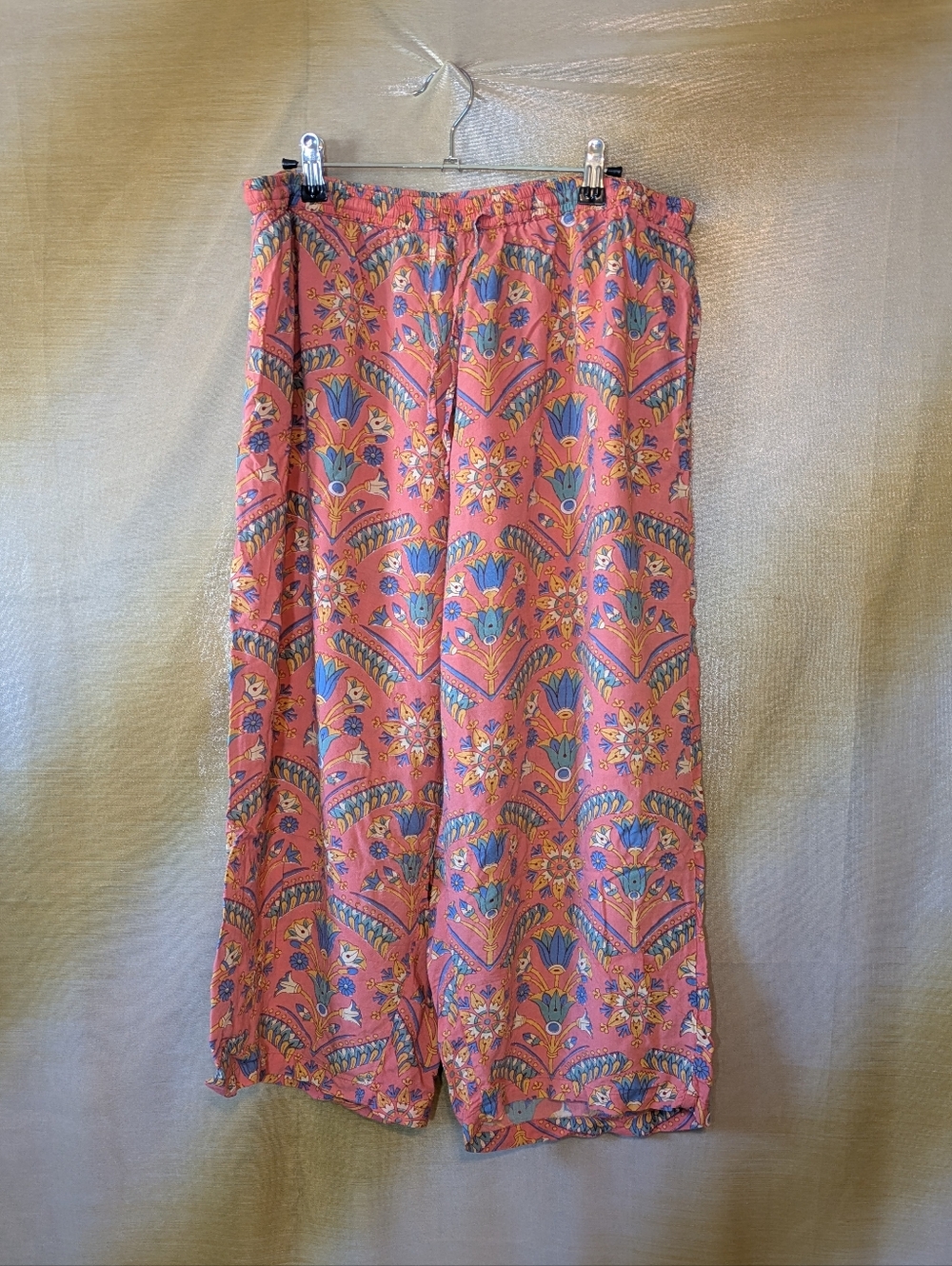 Orvis Pink Lounge Pants with Elastic Waistband